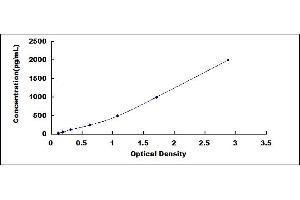 Typical standard curve (PLS1 ELISA 试剂盒)