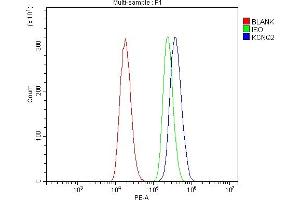 Flow Cytometry analysis of 293T cells using anti-KCNQ2 antibody (ABIN7601522).