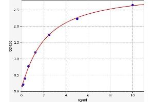 Typical standard curve (CXCL14 ELISA 试剂盒)