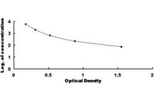 Typical standard curve (Apelin 13 ELISA 试剂盒)