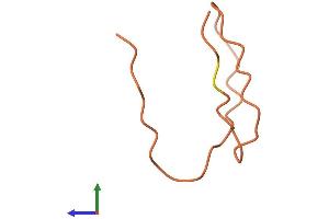 AlphaFold protein structure predicition of Human Recombinant KRTAP22-2 Protein, UniprotID Q3LI68