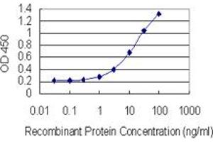 Detection limit for recombinant GST tagged CARHSP1 is 0. (CARHSP1 抗体  (AA 1-147))