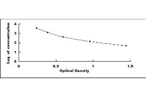 Typical standard curve (IgG1 ELISA 试剂盒)