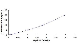 Typical Standard Curve (PRO-ANP ELISA 试剂盒)
