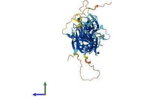 Protein Structure (PS) image for Arrestin, beta 1 (ARRB1) (AA 1-418) protein (His tag) (ABIN7552446)