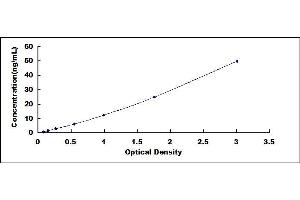 Typical standard curve (ALPL ELISA 试剂盒)