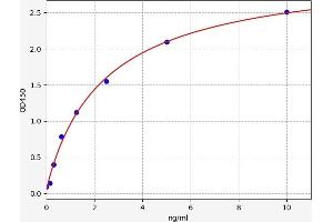 Typical standard curve (AMELX ELISA 试剂盒)