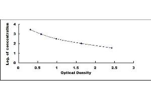 Typical standard curve (Neurotensin ELISA 试剂盒)