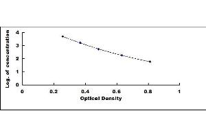 Typical standard curve