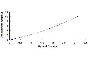 Typical Standard Curve (FBLIM1 ELISA 试剂盒)