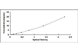 Typical standard curve (C5 ELISA 试剂盒)