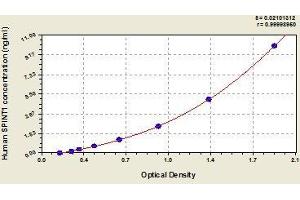 ELISA image for serine Peptidase Inhibitor, Kunitz Type 1 (SPINT1) ELISA Kit (ABIN851029)