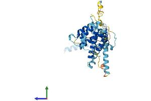 Protein Structure (PS) image for PRP18 Pre-mRNA Processing Factor 18 (PRPF18) (AA 1-342) protein (His tag) (ABIN7558751)