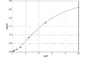 A typical standard curve (PIM3 ELISA 试剂盒)
