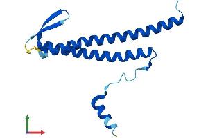 Protein Structure (PS) image for P53 and DNA-Damage Regulated 1 (PDRG1) (AA 1-133) protein (His tag) (ABIN7556535)