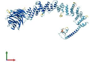 Protein Structure (PS) image for Transforming Growth Factor, beta Receptor Associated Protein 1 (TGFBRAP1) (AA 1-860) protein (His tag) (ABIN7555720)
