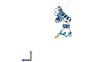 Protein Structure (PS) image for Sentan, Cilia Apical Structure Protein (Sntn) (AA 1-147) protein (His tag) (ABIN7546070)