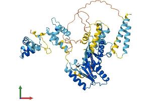 Protein Structure (PS) image for Tigger Transposable Element Derived 2 (TIGD2) (AA 1-525) protein (His tag) (ABIN7556948)