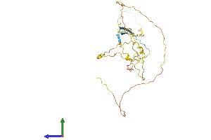 AlphaFold protein structure predicition of Mouse Recombinant Proca1 Protein, UniprotID B0QZF7
