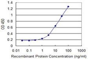 Detection limit for recombinant GST tagged FAM3C is 0. (FAM3C 抗体  (AA 25-227))