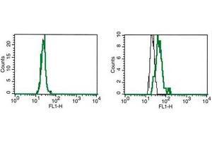 Flow Cytometry (FACS) image for anti-Interleukin-27 Subunit alpha (IL27) antibody (FITC) (ABIN1107838) (IL27 抗体  (FITC))