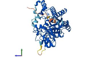 Protein Structure (PS) image for Adenosine Deaminase-Like Protein (ADAL) (AA 1-360) protein (His tag) (ABIN7558312)