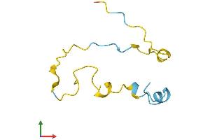 Protein Structure (PS) image for phosphodiesterase 6G, CGMP-Specific, Rod, gamma (PDE6G) (AA 1-87) protein (Fc Tag) (ABIN7562775)