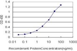 ELISA image for anti-Scaffold Attachment Factor B (SAFB) (AA 111-200) antibody (ABIN562791)