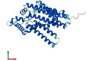 AlphaFold protein structure predicition of Human Recombinant G6PC1 Protein, UniprotID P35575
