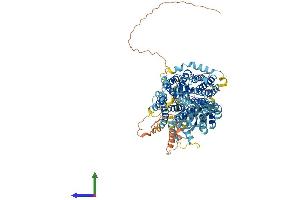Protein Structure (PS) image for Solute Carrier Family 4, Sodium Borate Transporter, Member 11 (SLC4A11) (AA 1-862) protein (His tag) (ABIN7561925)