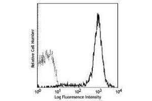 Flow Cytometry (FACS) image for anti-MHC, Class I H-2Kk antibody (Biotin) (ABIN2661178) (H-2Kk 抗体  (Biotin))