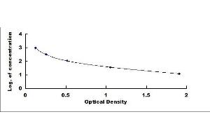Typical standard curve (OGP ELISA 试剂盒)