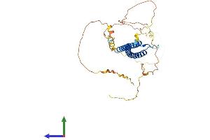 AlphaFold protein structure predicition of Human Recombinant TFEC Protein, UniprotID O14948