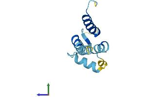 Protein Structure (PS) image for S100 Calcium Binding Protein A16 (S100A16) (AA 1-103) protein (His tag) (ABIN7551610)