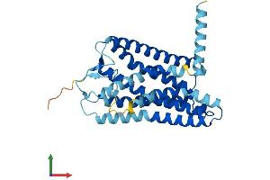 Protein Structure (PS) image for Olfactory Receptor 2F1 (OR2F1) (AA 1-317) protein (His tag) (ABIN7550072)