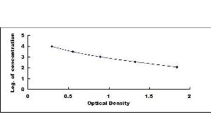 Typical standard curve (GLP-2 ELISA 试剂盒)