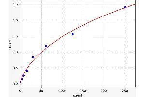 Typical standard curve (SOCS4 ELISA 试剂盒)