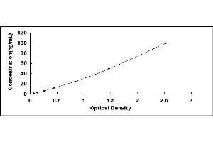 Typical standard curve (CKB ELISA 试剂盒)