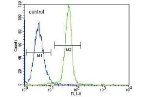 Flow Cytometry (FACS) image for anti-Leptin Receptor (LEPR) antibody (ABIN3002526) (Leptin Receptor 抗体)