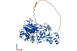 Protein Structure (PS) image for tRNA Aspartic Acid Methyltransferase 1 (TRDMT1) (AA 1-415) protein (His tag) (ABIN7562471)