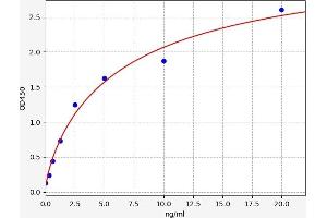 Typical standard curve (Abcg3 ELISA 试剂盒)