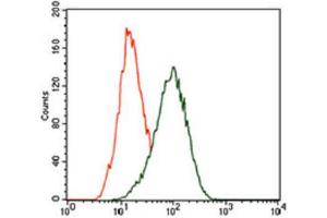 Flow Cytometry (FACS) image for anti-Kruppel-Like Factor 1 (erythroid) (KLF1) (AA 208-362) antibody (ABIN1845960) (KLF1 抗体  (AA 208-362))