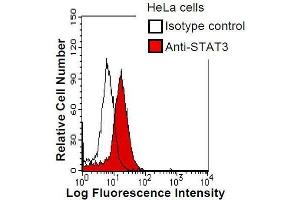Flow Cytometry (FACS) image for anti-Signal Transducer and Activator of Transcription 3 (Acute-Phase Response Factor) (STAT3) antibody (ABIN933094)