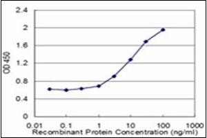 ELISA image for anti-N-Acylsphingosine Amidohydrolase (Acid Ceramidase) 1 (ASAH1) (AA 25-125) antibody (ABIN782337) (ASAH1 抗体  (AA 25-125))