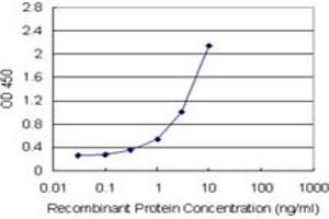 Sandwich ELISA detection sensitivity ranging from 0. (DCTD (人) Matched Antibody Pair)