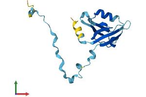 Protein Structure (PS) image for PDZ Domain Containing 11 (PDZD11) (AA 1-140) protein (His tag) (ABIN7560784)