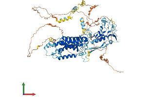 Protein Structure (PS) image for Rhomboid 5 Homolog 2 (RHBDF2) (AA 1-856) protein (His tag) (ABIN7555174)