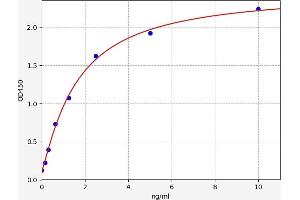 Typical standard curve (CUTA ELISA 试剂盒)