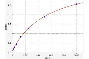Typical standard curve (PIIICP ELISA 试剂盒)