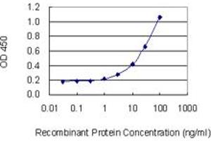 Detection limit for recombinant GST tagged TPBG is 0. (TPBG 抗体  (AA 219-328))